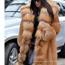 Latest Design 2021 Plus Size Winter Women Jacket Long Thick Faux Fur Hood Coats
